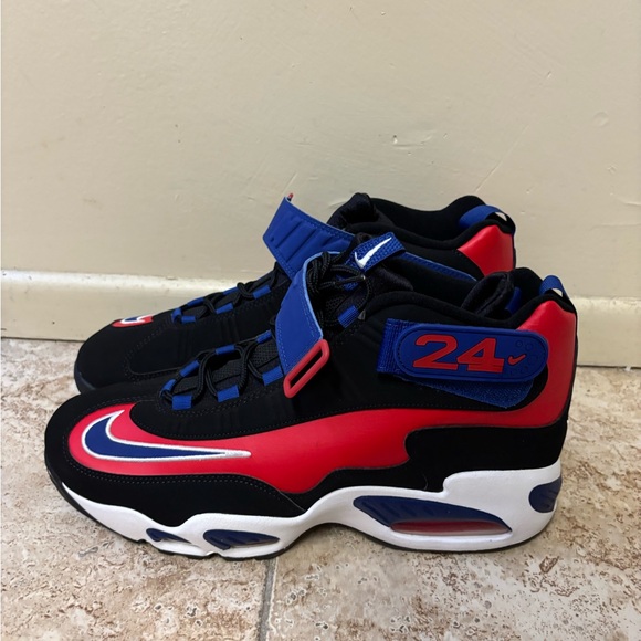 Nike Air Griffey Max 1 USA Black University Red Royal Blue DZ5186-001 Mens 14